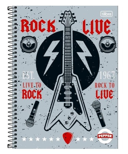 CADERNO C.D. 1X1 PEPPER MASC